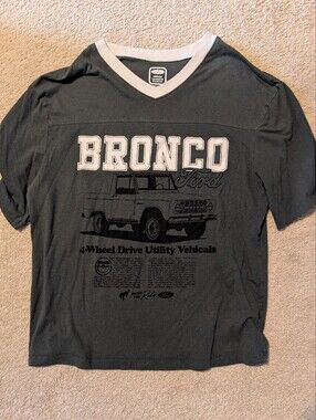 Ford Bronco Graphic Tee - Green